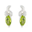 Peridot-French-Sara-Solitaire-Stud-Green-92.5-Silver-Earring