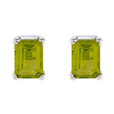 Peridot-Turkish-Yuna-Solitaire-Stud-Green-Sterling-Silver-Earring