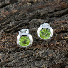 Peridot-American-Micaela-Solitaire-Stud-Green-Silver-Earring