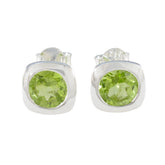 Peridot-American-Micaela-Solitaire-Stud-Green-Silver-Earring