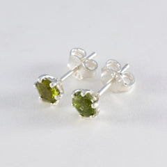 Peridot-American-Aiko-Solitaire-Stud-Green-925-Sterling-Silver-Earring