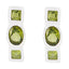 Peridot-American-Isabel-multiple-Stud-Green-Silver-Earring