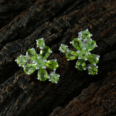 Peridot-American-Hannah-multiple-Stud-Green-92.5-Silver-Earring