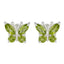Peridot-Italian-Ines-quarter-Stud-Green-925-Sterling-Silver-Earring