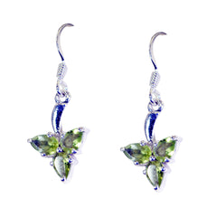 Peridot-French-Laura-multiple-Dangle-Green-Silver-Earring