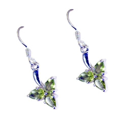 Peridot-French-Laura-multiple-Dangle-Green-Silver-Earring