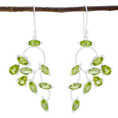 Peridot-American-Lucia-multiple-Dangle-Green-925-Silver-Earring