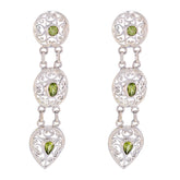 Peridot-Italian-Mathilde-multiple-Stud-Green-925-Sterling-Silver-Earring