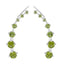 Peridot-Spanish-Wen-multiple-EarCuff-Green-925-Silver-Earring