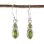 Peridot-Moroccan-Bella-Toi-et-Moi-Dangle-Green-925-Sterling-Silver-Earring