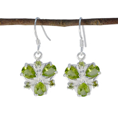 Peridot-African-Olivia-multiple-Dangle-Green-Silver-Earring