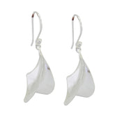 Plain-Russian-Daniela-plain-Dangle-Gray-92.5-Silver-Earring
