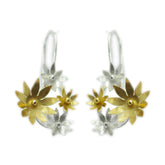 Plain-Moroccan-Dayana-plain-Dangle-Gray-Silver-Earring