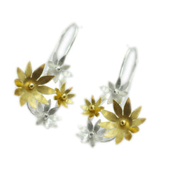 Plain-Moroccan-Dayana-plain-Dangle-Gray-Silver-Earring