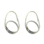 Plain-Egyptian-Elena-plain-Stud-Gray-925-Silver-Earring