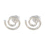 Plain-Spanish-Julieta-plain-Stud-Gray-Sterling-Silver-Earring