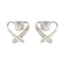Plain-African-Lucia-plain-Stud-Gray-Silver-Earring