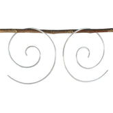 Plain-Egyptian-Mariana-plain-Dangle-Gray-92.5-Silver-Earring