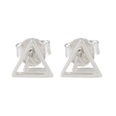 Plain-Turkish-Nayara-plain-Stud-Gray-925-Silver-Earring