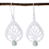Prehnite-German-Yasmin-Solitaire-Dangle-Green-Sterling-Silver-Earring