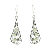 Prehnite-Mexican-Sara-multiple-Dangle-Green-Sterling-Silver-Earring