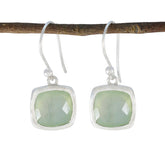 Prehnite-Egyptian-Aiko-Solitaire-Dangle-Green-92.5-Silver-Earring