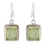 Prehnite-Japanese-Emi-Solitaire-Dangle-Green-Sterling-Silver-Earring