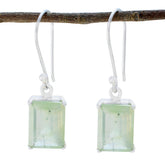 Prehnite-Turkish-Eun-ji-Solitaire-Dangle-Green-925-Silver-Earring
