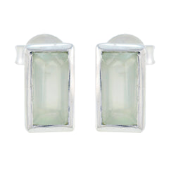 Prehnite-Mexican-Harper-Solitaire-Stud-Green-925-Silver-Earring