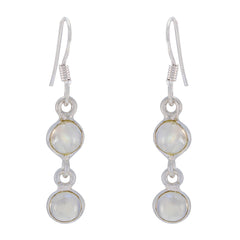 Rainbow-Moonstone-Spanish-Hua-multiple-Dangle-White-Silver-Earring