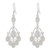 Rainbow-Moonstone-Korean-Naomi-multiple-Dangle-White-925-Sterling-Silver-Earring