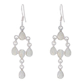 Rainbow-Moonstone-Turkish-Rina-multiple-Dangle-White-925-Sterling-Silver-Earring