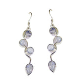 Rainbow-Moonstone-Latin-American-Emi-multiple-Dangle-White-Sterling-Silver-Earring