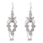 Rainbow-Moonstone-French-Ying-multiple-Dangle-White-92.5-Silver-Earring