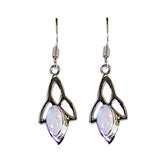 Rainbow-Moonstone-Italian-Bianca-multiple-Dangle-White-925-Silver-Earring