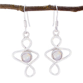 Rainbow-Moonstone-Japanese-Emily-Solitaire-Dangle-White-925-Silver-Earring