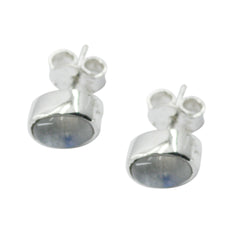 Rainbow-Moonstone-Russian-María-Solitaire-Stud-White-Sterling-Silver-Earring