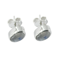 Rainbow-Moonstone-Russian-María-Solitaire-Stud-White-Sterling-Silver-Earring