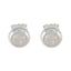 Rainbow-Moonstone-Spanish-Ella-Solitaire-Stud-White-925-Sterling-Silver-Earring
