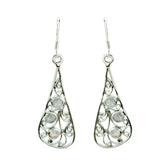 Rainbow-Moonstone-Spanish-Teresa-multiple-Dangle-White-Silver-Earring