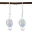 Rainbow-Moonstone-Spanish-Nari-multiple-Dangle-White-Sterling-Silver-Earring