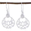 Rainbow-Moonstone-Latin-American-Rosa-Solitaire-Dangle-White-92.5-Silver-Earring