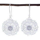 Rainbow-Moonstone-Latin-American-Mila-Solitaire-Dangle-White-92.5-Silver-Earring