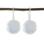 Rainbow-Moonstone-Middle-Eastern-Alina-Solitaire-Dangle-White-925-Sterling-Silver-Earring