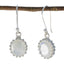Rainbow-Moonstone-Mexican-Amelia-Solitaire-Dangle-White-925-Sterling-Silver-Earring