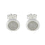 Rainbow-Moonstone-Latin-American-Zoey-Solitaire-Stud-White-Silver-Earring
