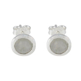 Rainbow-Moonstone-Latin-American-Zoey-Solitaire-Stud-White-Silver-Earring