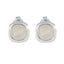 Rainbow-Moonstone-American-María-Solitaire-Stud-White-Sterling-Silver-Earring