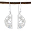 Rainbow-Moonstone-Latin-American-Eun-ji-Trilogy-Dangle-White-925-Silver-Earring