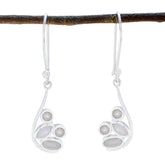 Rainbow-Moonstone-French-Aurora-multiple-Dangle-White-92.5-Silver-Earring